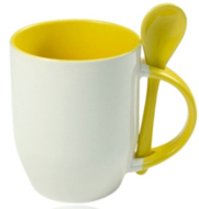 Mok-met-lepel-(Geel)